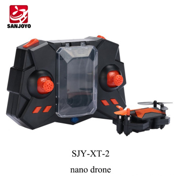 PK CX-10 nano 2.4G 4CH foldable drone mini selfie drone with 720P wifi camera 3D flip for gift kids SJY-XT-2
